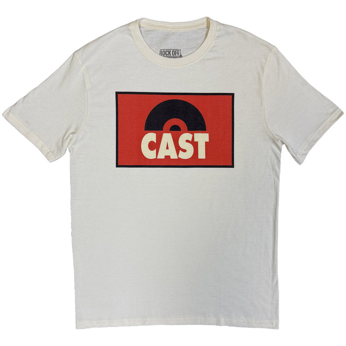 Cast Square Logo Natural Colour Medium T-Shirt