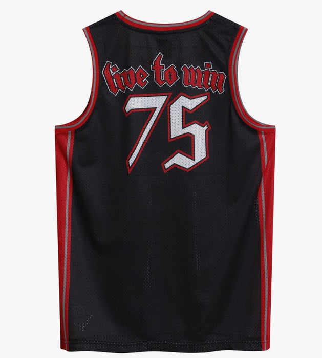 Motorhead Live To Win Basketball Jersey XX-Large T-Shirt