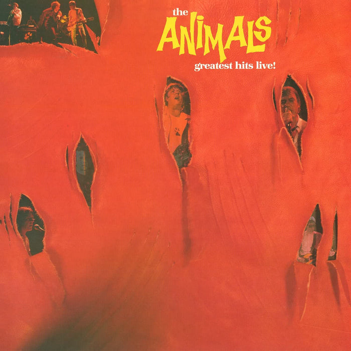 The Animals Greatest Hits Live! Vinyl LP Blue Colour