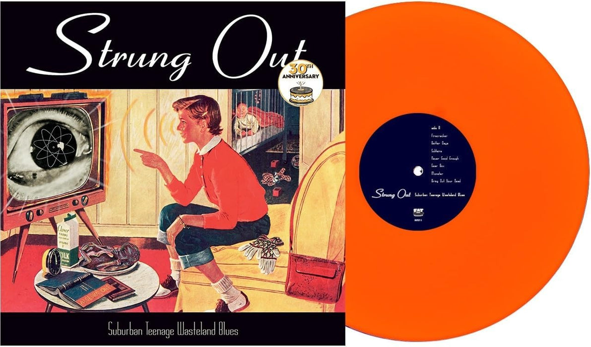 Strung Out Suburban Teenage Wasteland Blues Vinyl LP Orange Colour Due Out 02/10/26