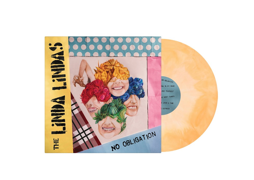 The Linda Lindas No Obligation Vinyl LP Galaxy Orange White Colour 2024