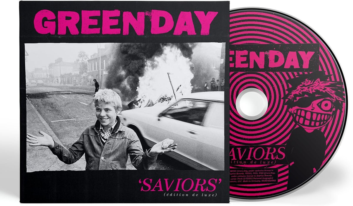 Green Day Saviors CD 2025