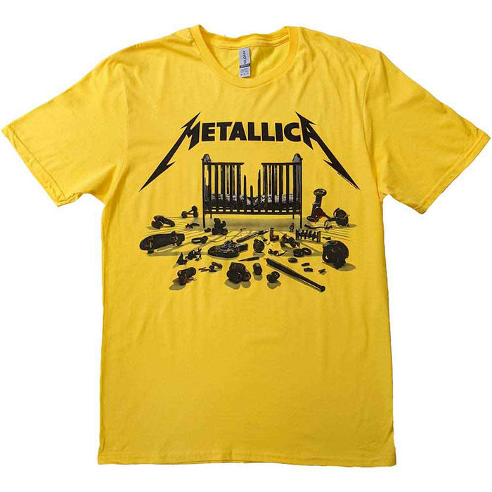 Metallica 72 Seasons Simplified Cover Yellow Medium T-Shirt