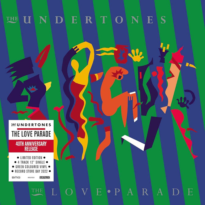 The Undertones The Love Parade 12" Vinyl Single Light Green Colour Black Friday 2022