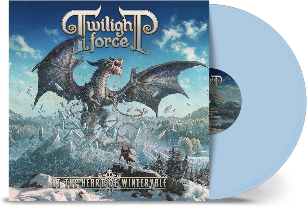 Twilight Force At The Heart Of Wintervale Vinyl LP Ice Blue 2023