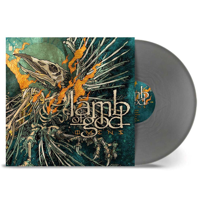 Lamb Of God Omens Vinyl LP Silver Colour 2023