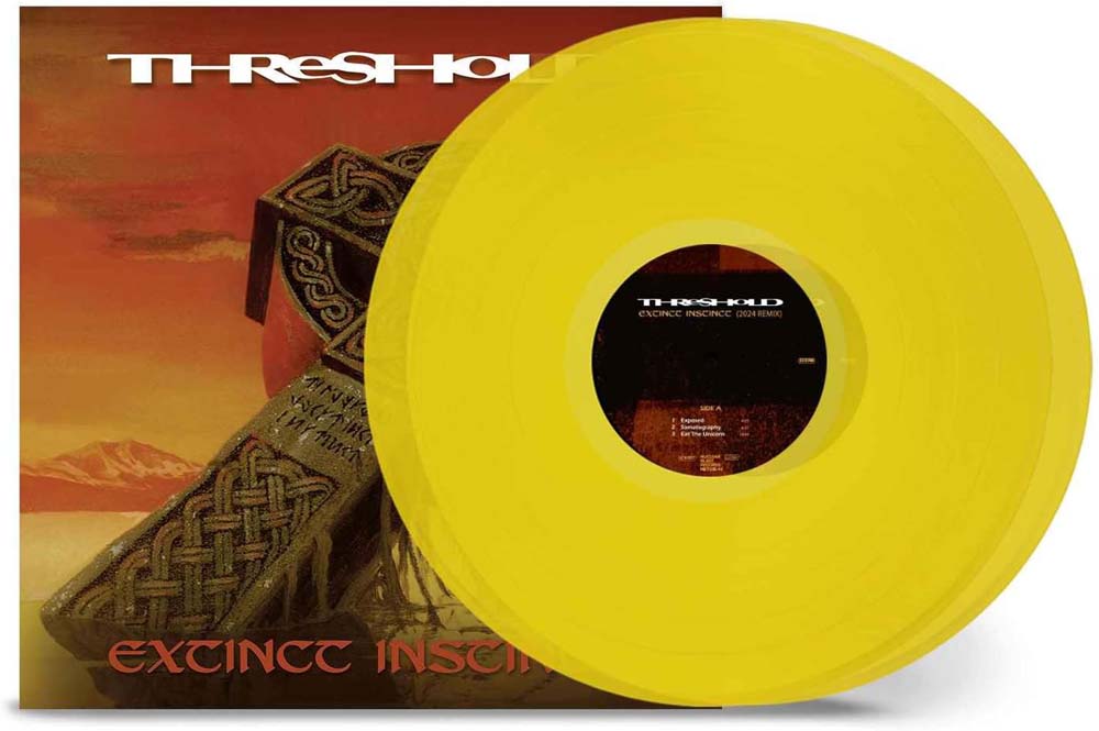 Threshold Extinct Instinct Vinyl LP Transparent Yellow Colour 2024