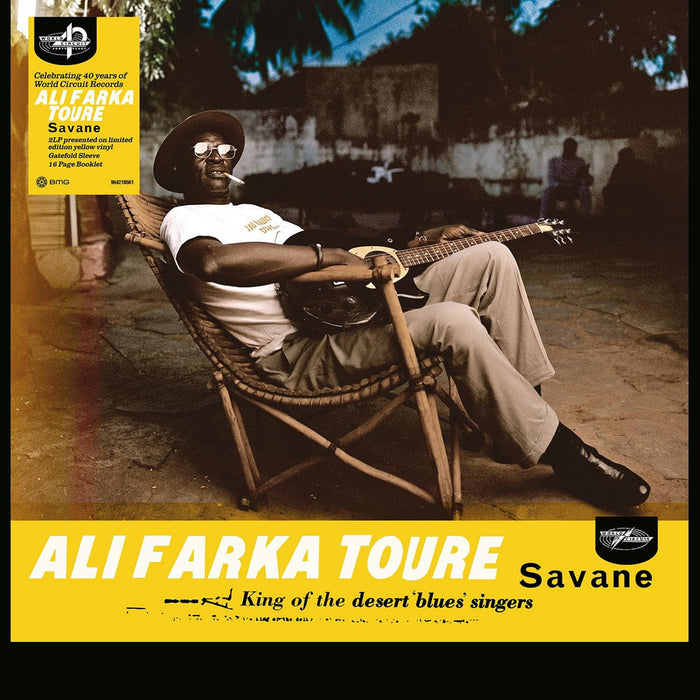 Ali Farka Tour - Savane Vinyl LP Yellow Colour 2026
