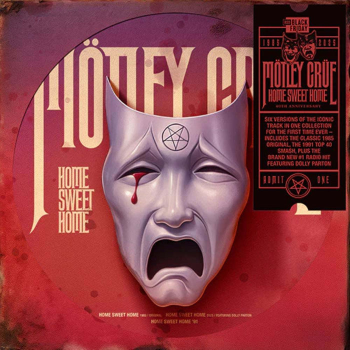 Mötley Crüe Home Sweet Home Vinyl LP Picture Disc Black Friday 2025