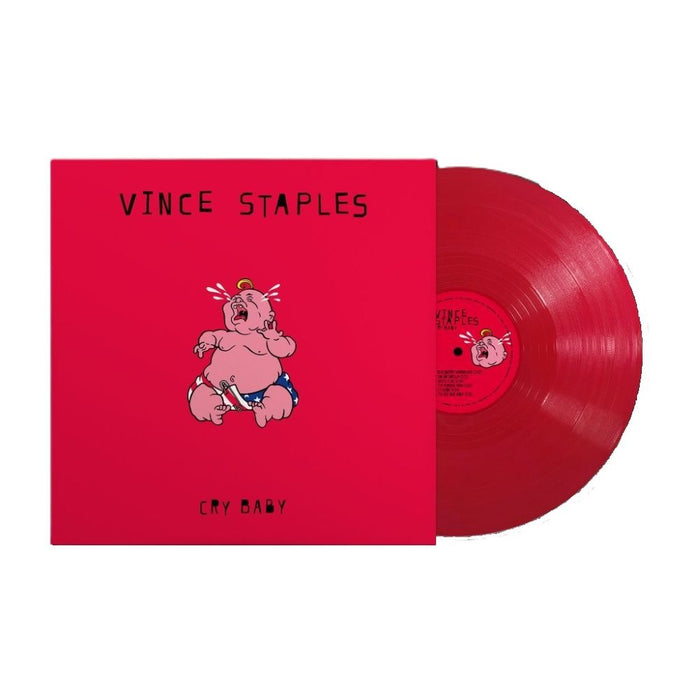 Vince Staples Cry Baby Vinyl LP Opaque Apple Red Colour Due Out 05/06/26