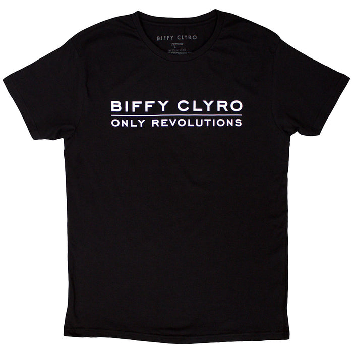 Biffy Clyro Only Revolutions Black X-Large T-Shirt