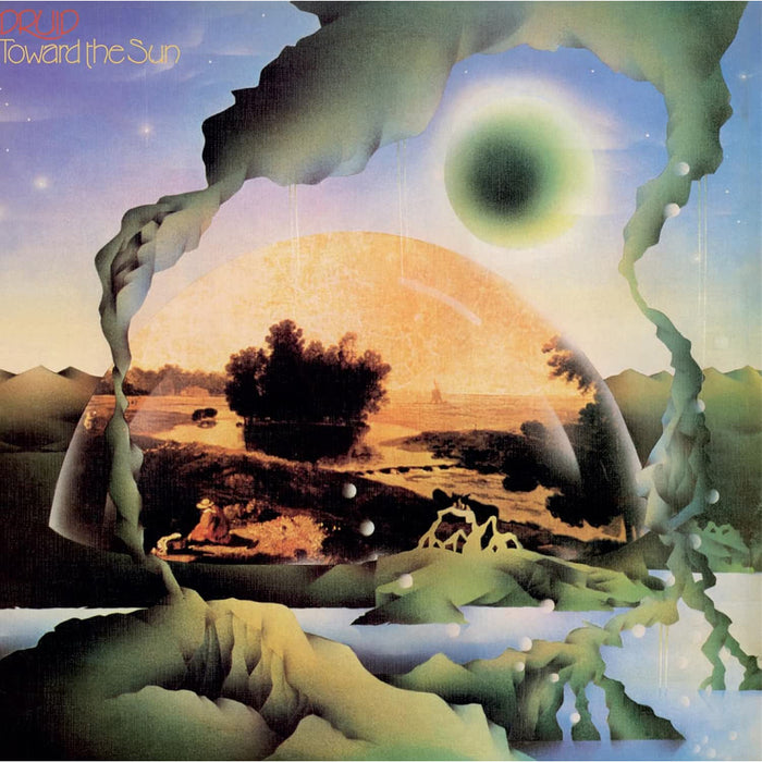 Druid Toward The Sun Vinyl LP Yellow & Orange Marbled Colour
