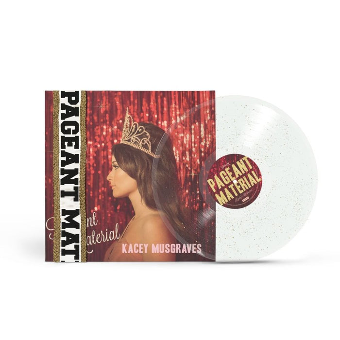 Kacey Musgraves Pageant Material Vinyl LP Gold Glitter Colour 2025