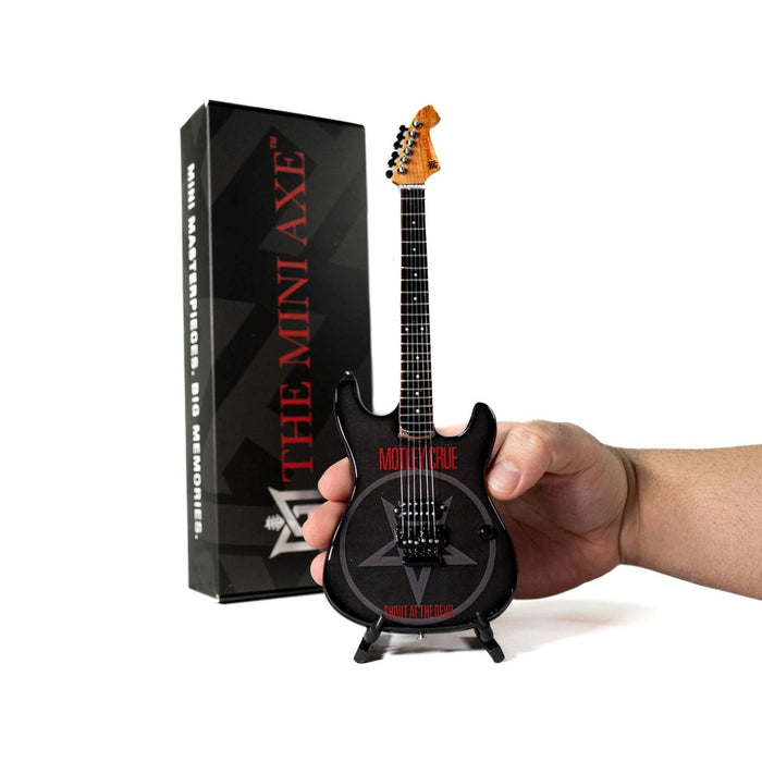 Motley Crue Shout At The Devil Mini Guitar Replica