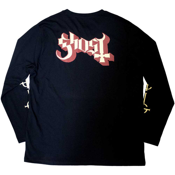 Ghost Papa & Radient Ghouls Black Medium T-Shirt