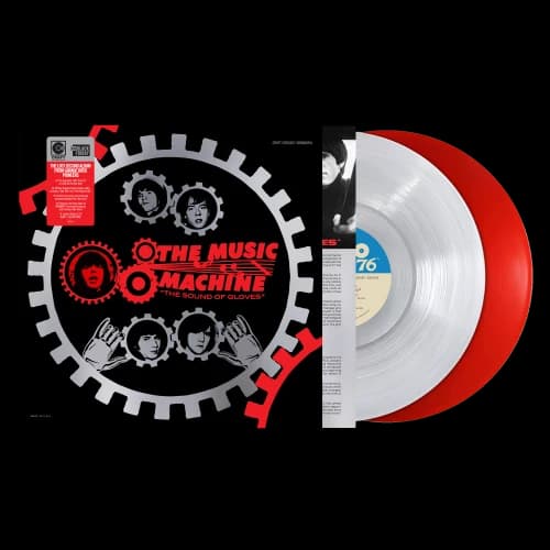 The Music Machine The Sound of Gloves Vinyl LP Clear & Ruby Colour RSD Black Friday 2026 Due Out 27/11/26