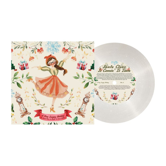 Laufey A Very Laufey Holiday: The Santa Claus Is Comin To Town Edition 7" Vinyl Single Snow Globe Glitter Colour 2025