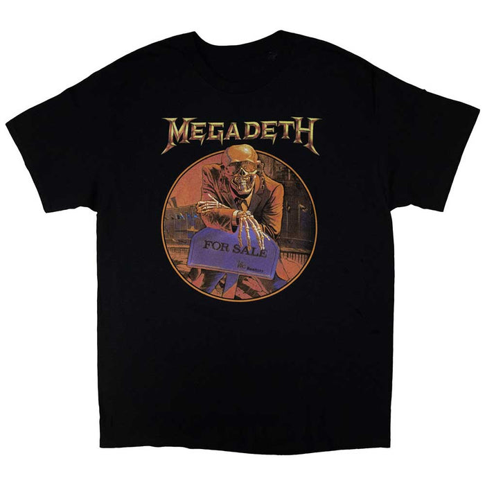 Megadeth Pease Sells Black XL T-Shirt
