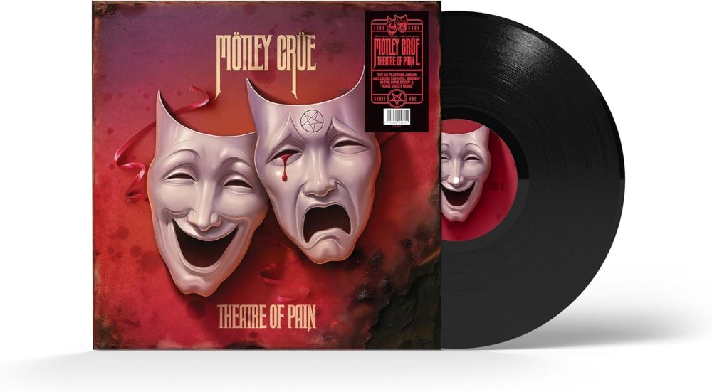 Motley Crue Theatre Of Pain (40th Anniversary) Vinyl LP Black 2025
