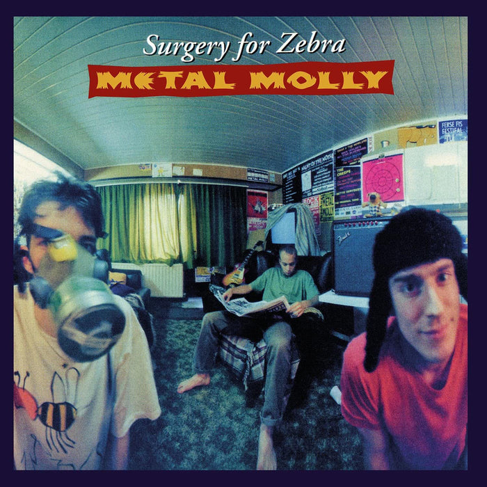 Metal Molly Surgery For Zebra Vinyl LP Translucent Red Colour 2026