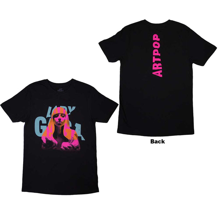 Lady Gaga Artpop Cover Black XX-Large T-Shirt