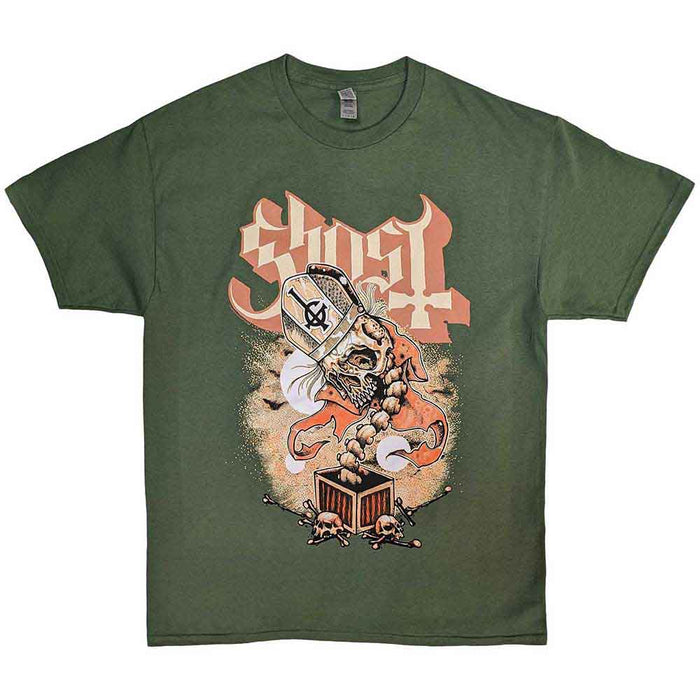 Ghost Jack In The Box Green Large T-Shirt