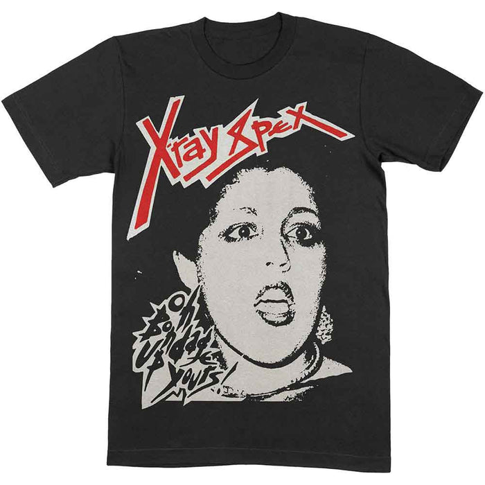 X-Ray Spex Oh Bondage Black XX-Large T-Shirt