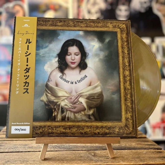 Lucy Dacus Forever Is A Feeling Vinyl LP Assai Obi Edition Liquid Gold Colour 2025