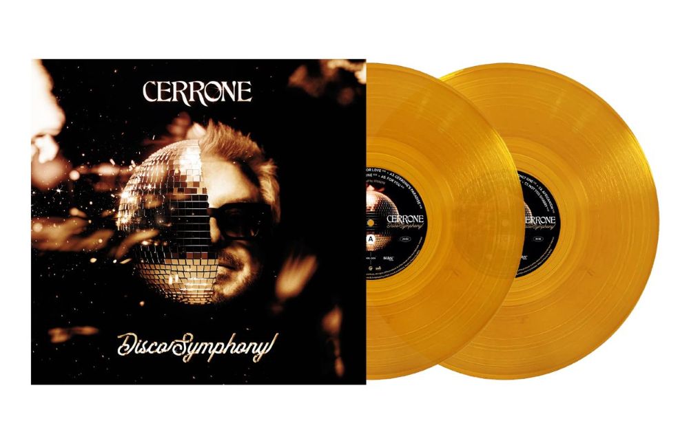 Cerrone Disco Symphony Vinyl LP Amber Crystal Clear Colour 2025