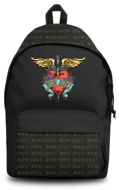Bon Jovi Dagger Black Rucksack Bag