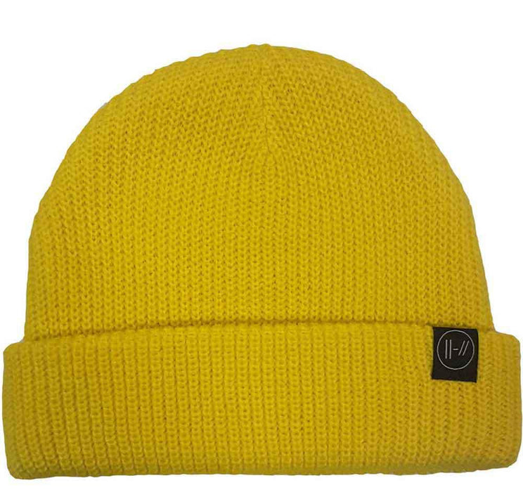 Twenty One Pilots Double Bars Yellow Beanie Hat