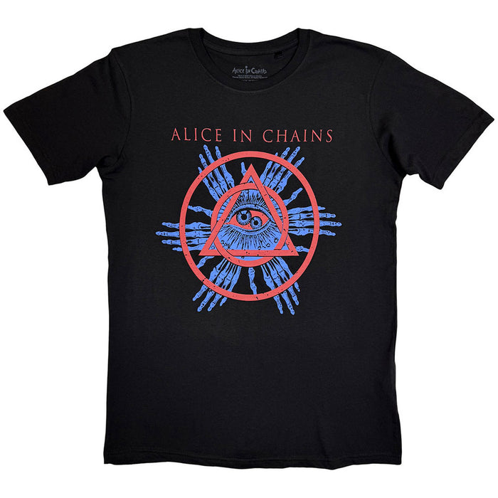 Alice In Chains Circle Triangle Large T-Shirt