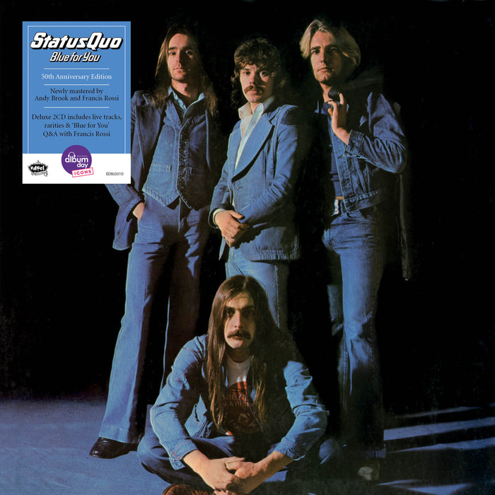 Status Quo Blue For You Vinyl LP Translucent Blue Colour NAD 2026 Due Out 17/10/26