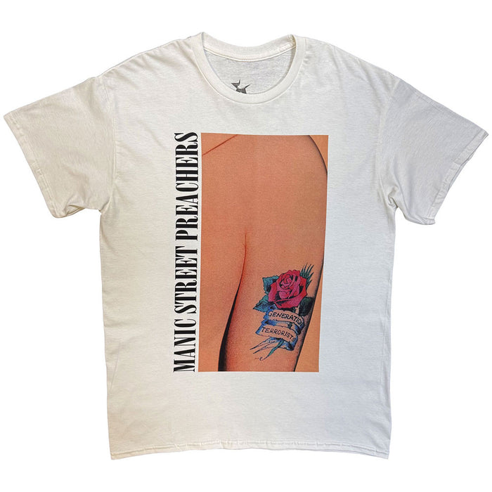 Manic Street Preachers Generation Terrorists White XX-Large T-Shirt