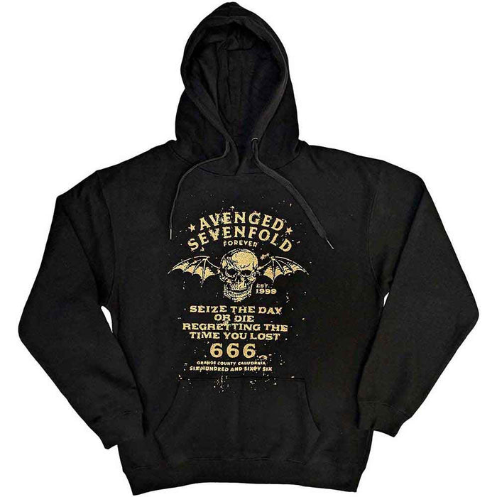 Avenged Sevenfold Seize The Day Black XX-Large Hoodie