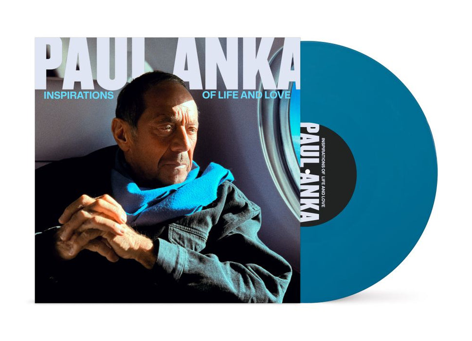 Paul Anka Inspirations of Life and Love Vinyl LP Aqua Blue Colour Due Out 13/02/26