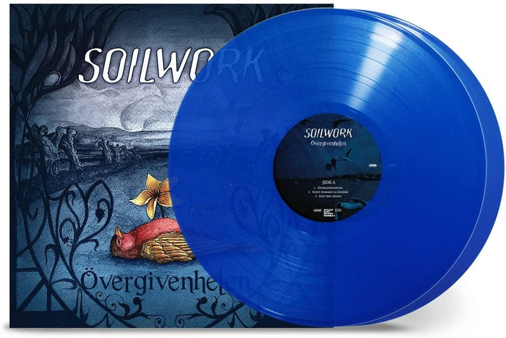 Soilwork Overgivenheten Vinyl LP Transparent Blue Colour 2023