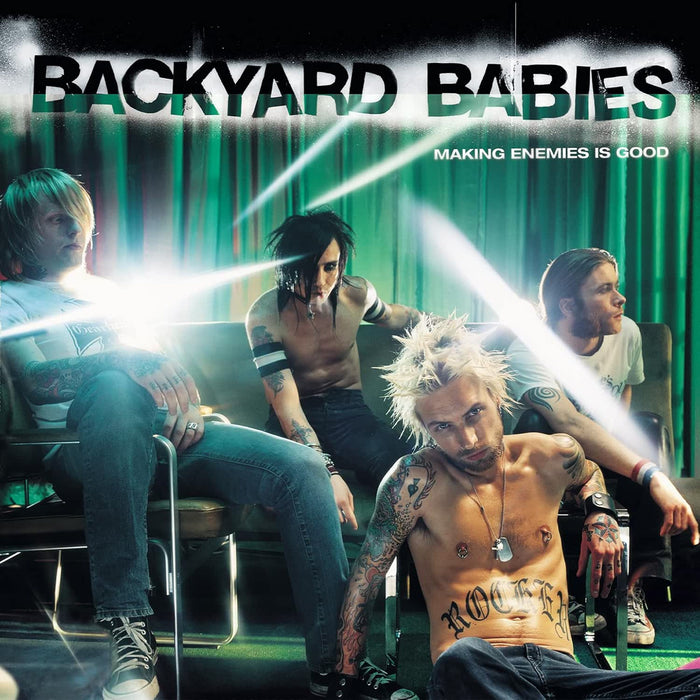 Backyard Babies - Making Enemies Is Good Vinyl LP Translucent Green Marble 2026