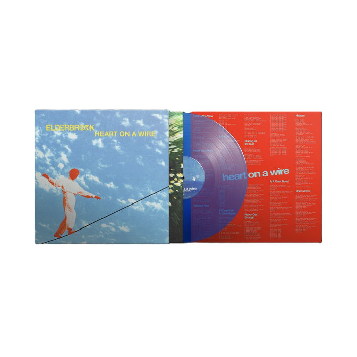 Elderbrook Heart on a Wire Vinyl LP Transparent Blue Colour Due Out 22/01/27