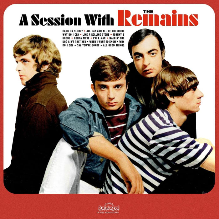The Remains A Session With The Remains Vinyl LP Red Colour 2024