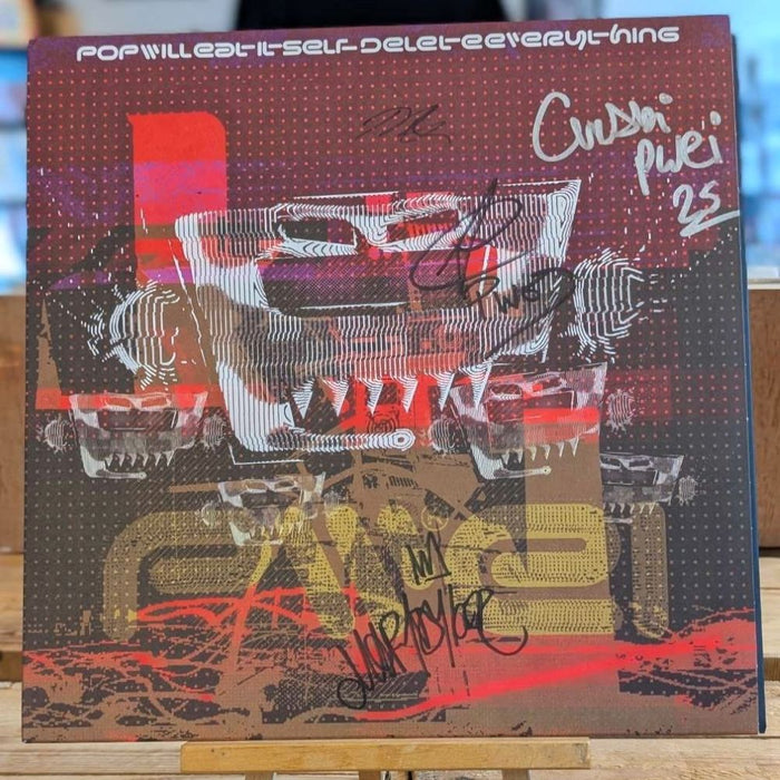 Pop Will Eat Itself Delete Everything Vinyl LP *SIGNED* 2025
