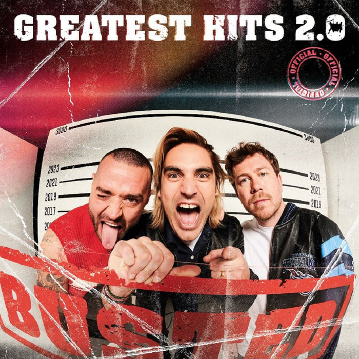 Busted Greatest Hits 2.0 Vinyl LP Red Colour 2023