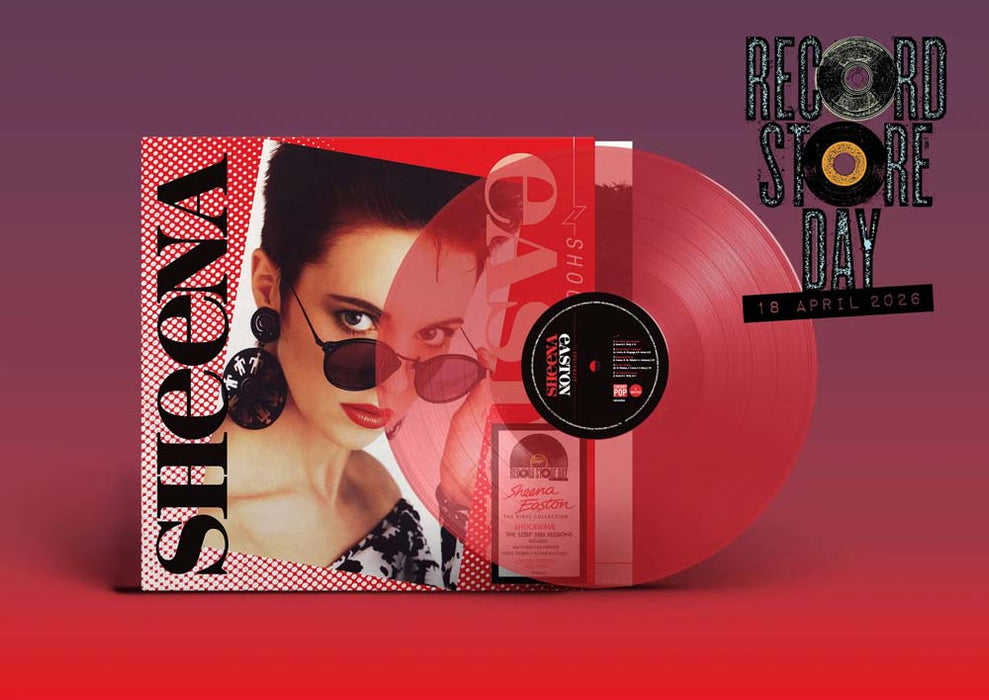 Sheena Easton Shockwave Vinyl LP Transparent Red Colour RSD 2026