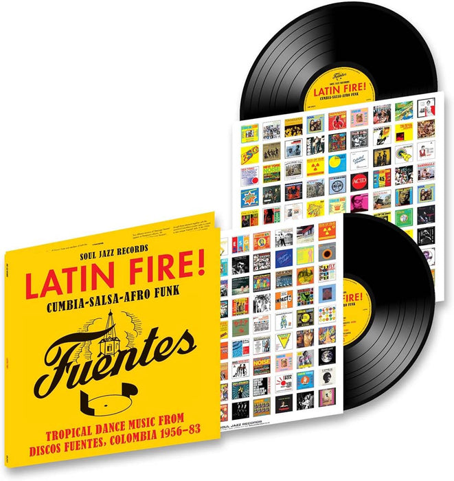Soul Jazz Records Presents Latin Fire! Cumbia-Salsa-Afro-Funk: Tropical Dance Music From Discos Fuentes, Columbia 1956-83 Vinyl LP 2025