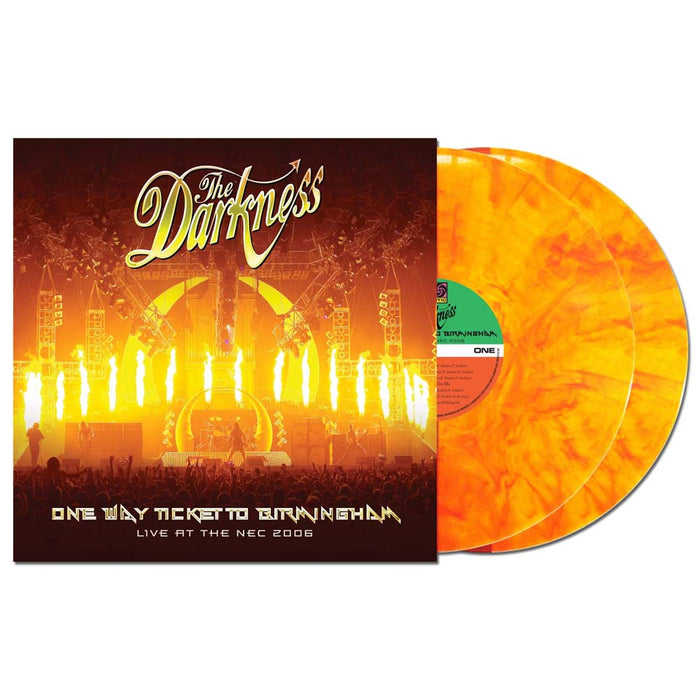 The Darkness One Way Ticket To Birmingham (Live At The Nec, Birmingham, February 19, 2006) Vinyl LP Red & Yellow Colour RSD 2026