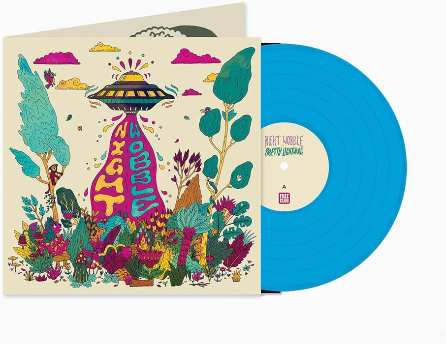 Pretty Lightning Night Wobble Vinyl LP Indies Blue Colour 2025