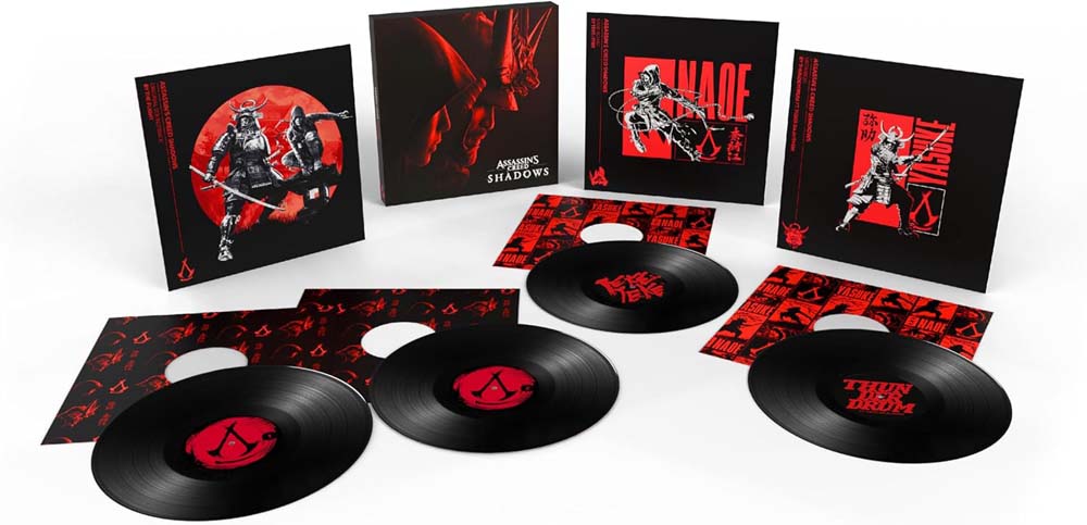 The Flight | Teke::Teke | Thunderdrum Ft. Tiggs Da Author Assassin's Creed Shadows - Soundtrack Collection Vinyl LP 2025