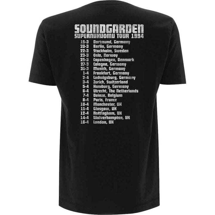Soundgarden Superunknown Tour 94 Black X-Large T-Shirt
