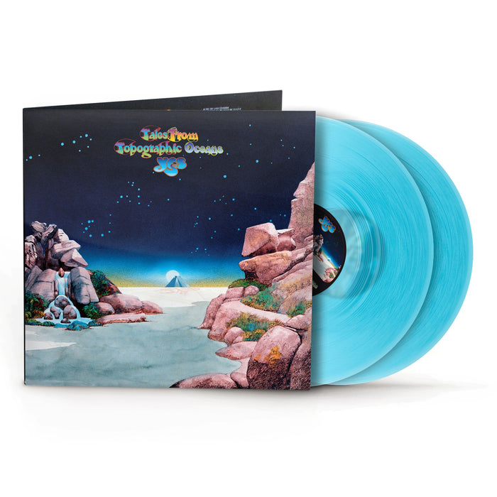 Yes Tales From Topographic Oceans Vinyl LP Transparent Curacao Colour NAD 2026 Due Out 17/10/26