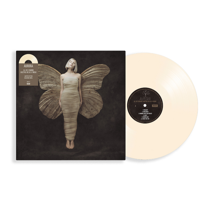 Aurora All My Demons Greeting Me As A Friend Vinyl LP Cream Colour 2023